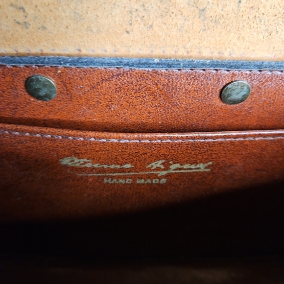 Etienne Aigner Handmade Vintage Turnlock Bag, Purse - Picture 10 of 16